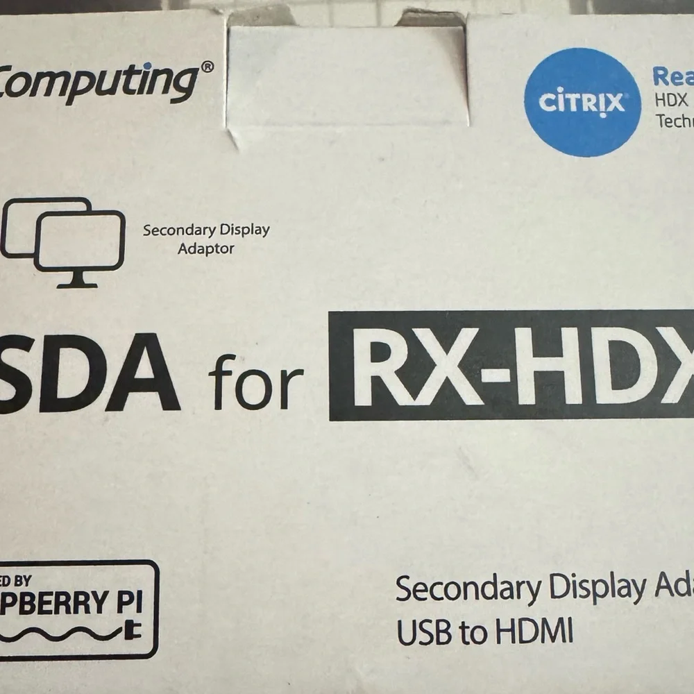Secondary Display Adaptor for RX-HDX New, never used in box
